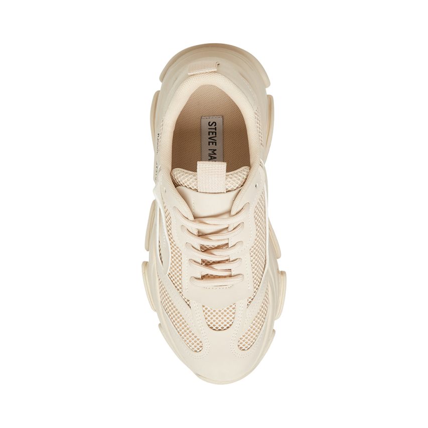 Zapatillas Steve Madden Possession Mujer Beige | ES CV2E40